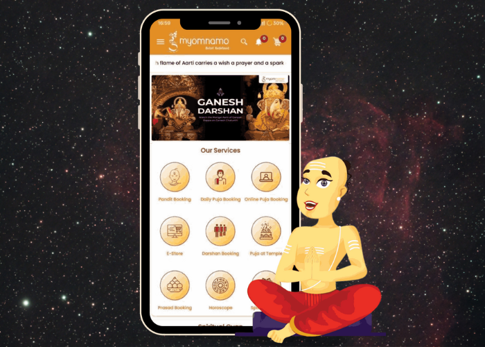 Puja Services App & Website Development 2