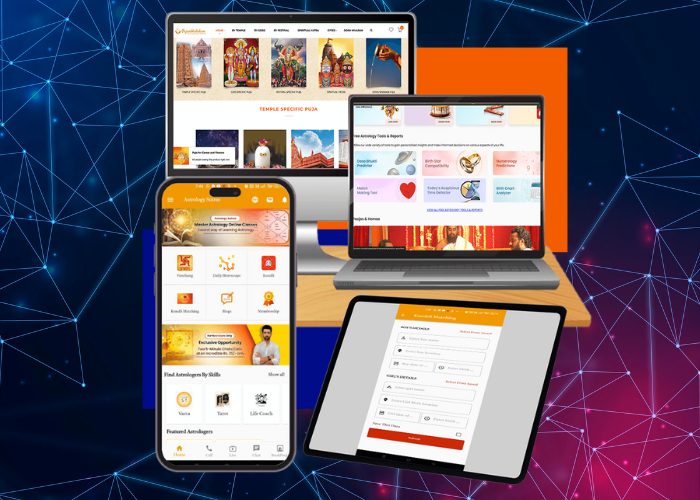 Puja Services App & Website Development 5