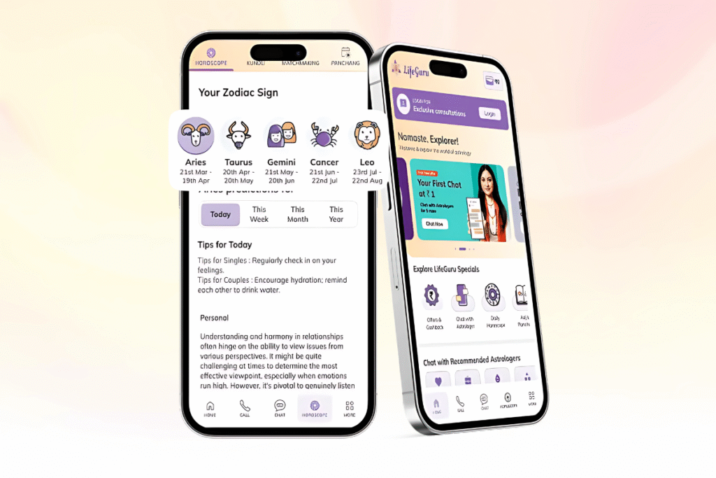 Home astrology consultation app development (1)